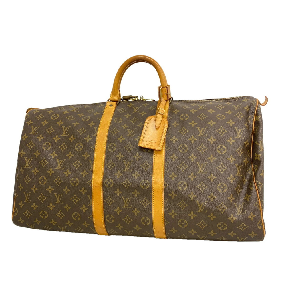 Louis Vuitton Bags - Boston Monogram Keepall 55 M41424 Brown Men's & Women's